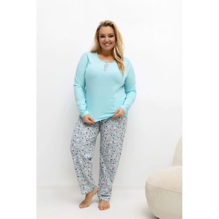 Moteriška pižama Plus Size Forever Pink