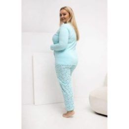 Moteriška pižama Plus Size Forever Pink