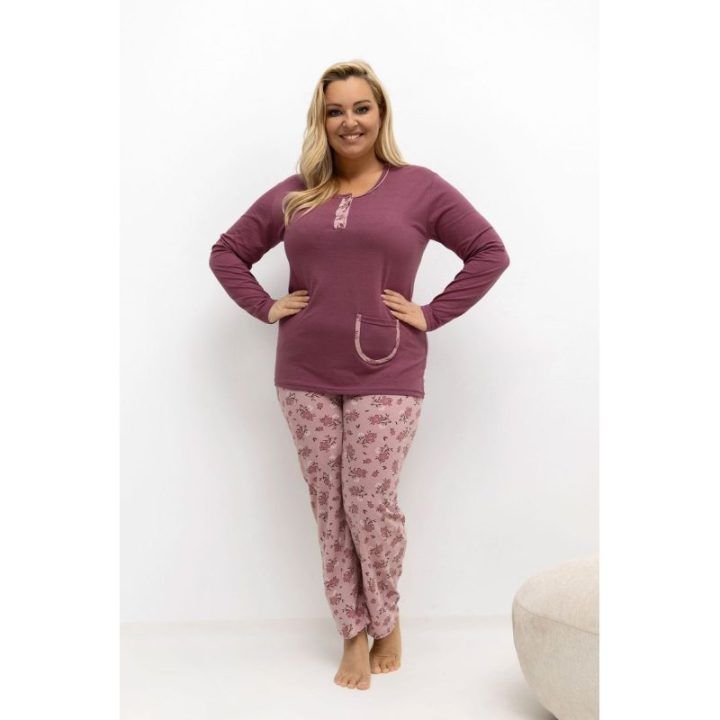 Moteriška pižama plus size Forever Pink