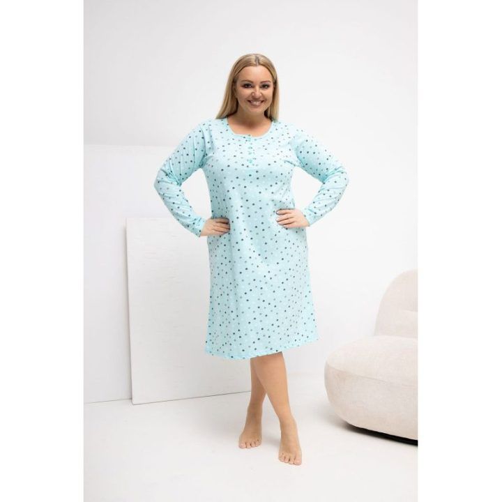 Moteriška naktinukė Plus Size Forever Pink
