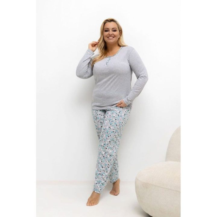 Moteriška pižama Plus Size Forever Pink