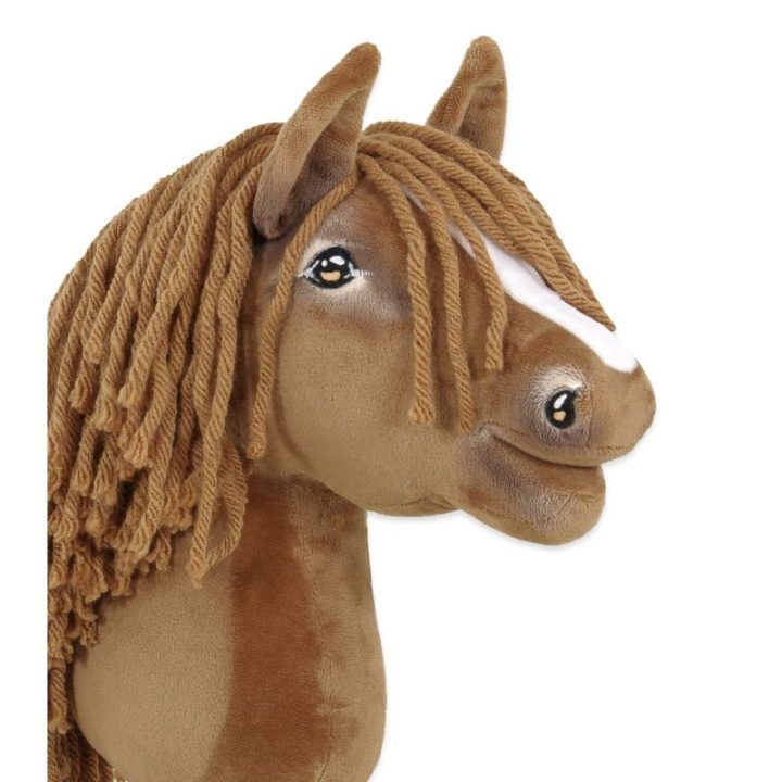 Hobby Horse lazdelinis arkliukas Premium šviesiai kaštoninis A4
