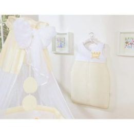 Kūdikių miegmaišis TOG 2.5 visiems sezonams Little Princess kreminės spalvos