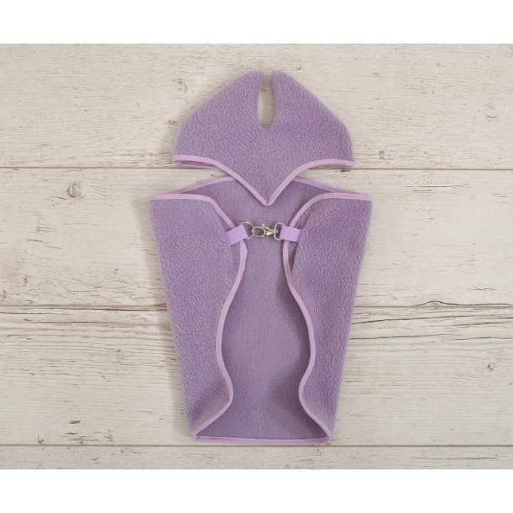 Hobby Horse komplektas A4 ir A5 flisinis apklotas su ausinukais lila