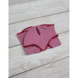 Rinkinys hobby horse arkliukams A4 ir A5: flisinė antklodė ir ausų apsaugos – berry