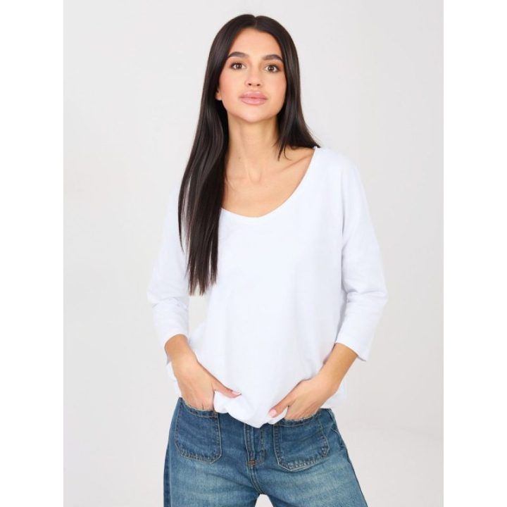 Moteriška oversize palaidinė balta
