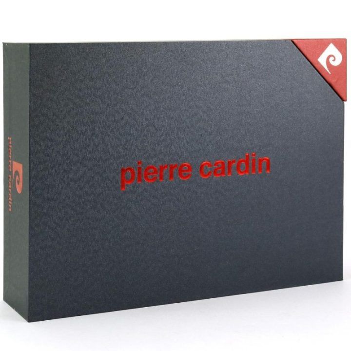 Vyriškas dovanų rinkinys su diržu ir pinigine Pierre Cardin