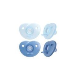 Kūdikių čiulptukai Soothie 0–6 mėn. mėlyni (2 vnt.) Philips Avent