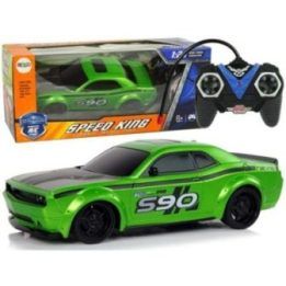 Radijo bangomis valdoma sportinė mašina 1:24 žalia Racing Green