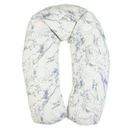 Pozicionavimo pagalvė RELAX iš medvilnės 190 cm marmurinė