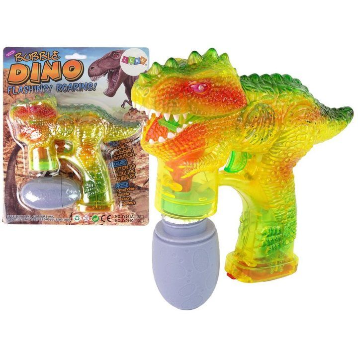 Muilo burbulų aparatas dinozauro formos su 1 kiaušiniu