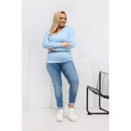 Moteriška palaidinė ilgomis rankovėmis Plus Size Relevance