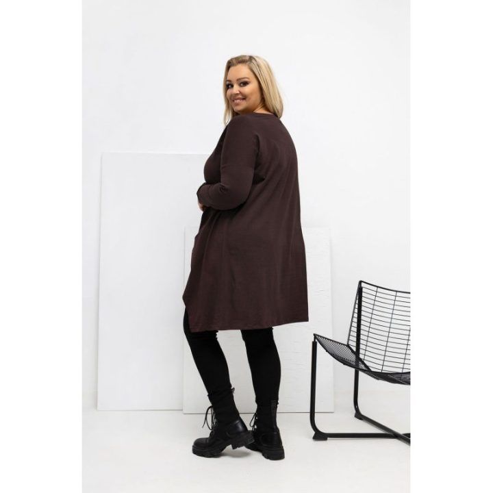 Moteriška ilga palaidinė plus size ilgomis rankovėmis Relevance