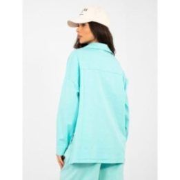 Moteriška oversize turkio spalvos palaidinė