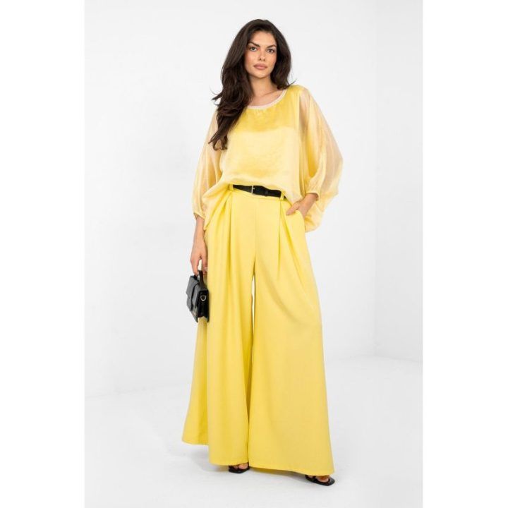 Moteriška palaidinė Italy Moda – geltona
