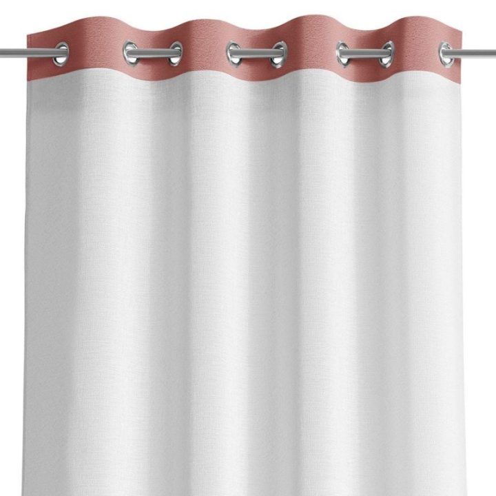 Užuolaida su kilpomis Irvette 140×250 rudos spalvos