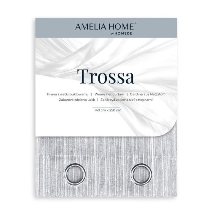 Užuolaidos su žiedais Trossa Amelia Home