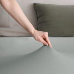 Paklodė su guma 180–200 × 200 cm (+30 cm) STEEL