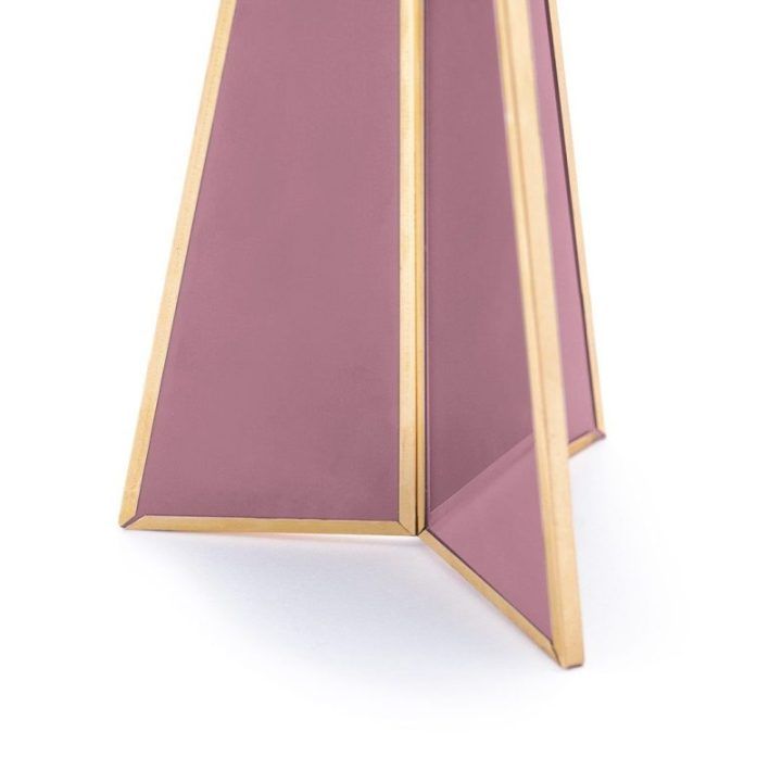 Papuošalų kabykla šviesiai violetinė 10×25 cm