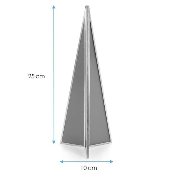 Juoda papuošalų kabykla AH FIR 10×25 cm