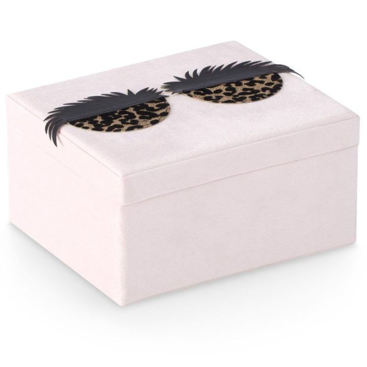 Papuošalų dėžutė rožinė AH Lashes 19×12