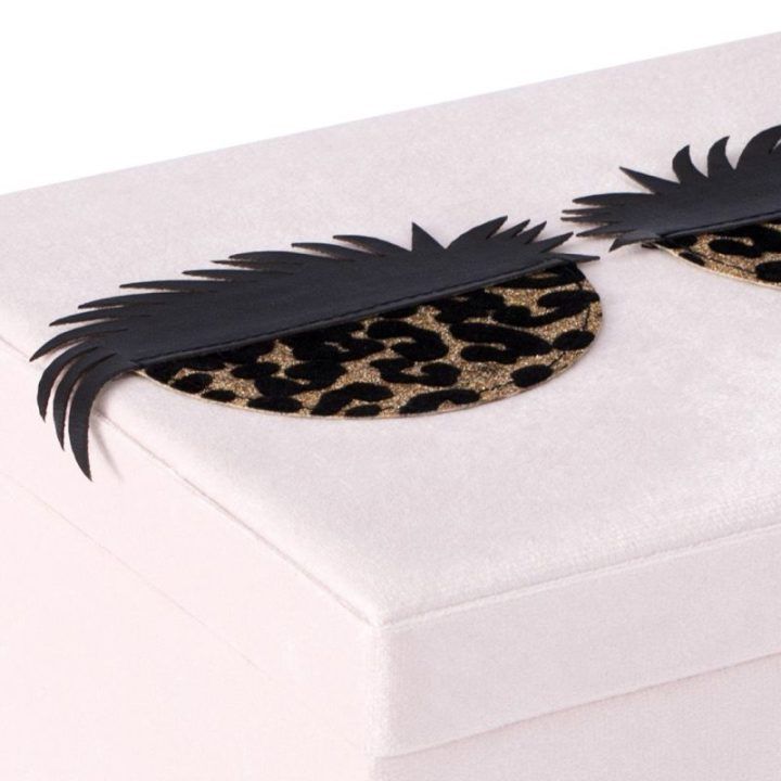 Papuošalų dėžutė rožinė AH Lashes 19×12
