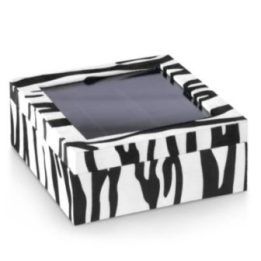 Papuošalų dėžutė Zebra 18 x 7 cm