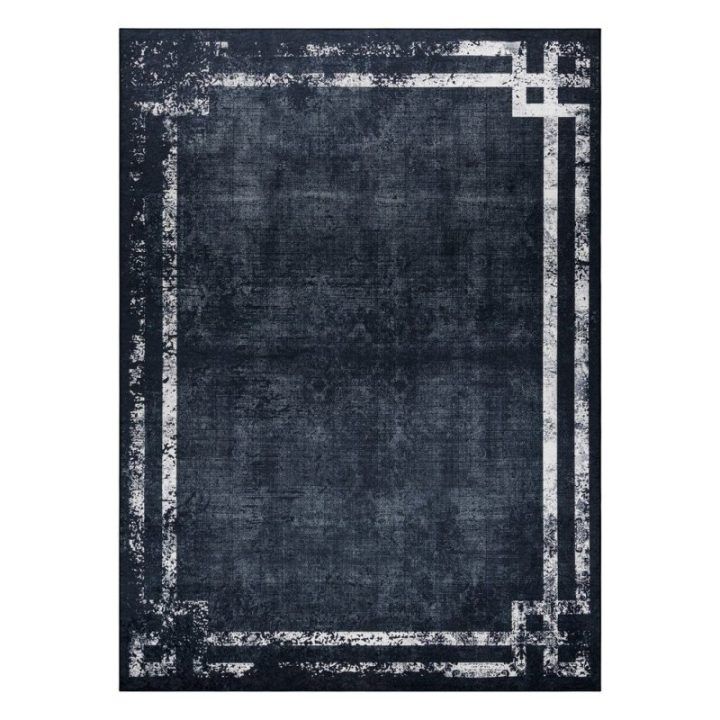 Kilimas 120×170 juoda–balta ARLEN