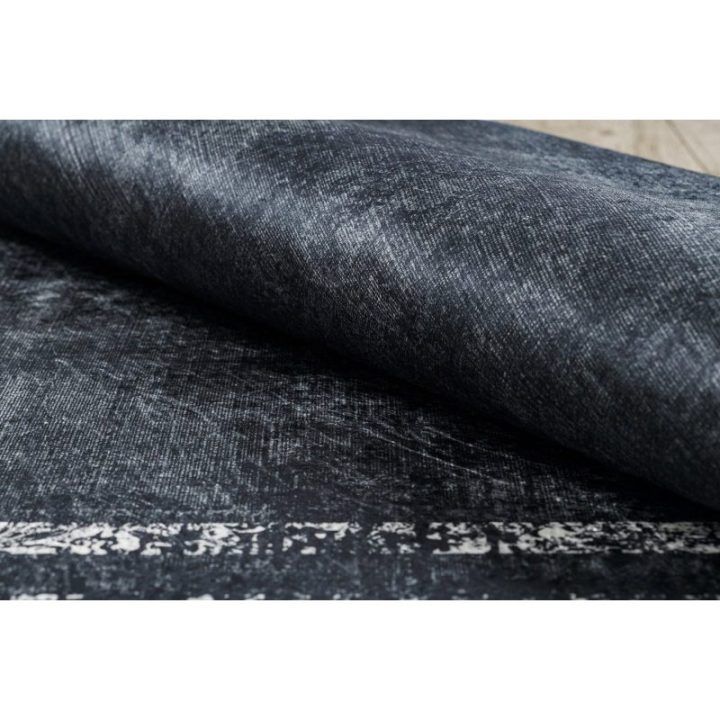 Kilimas 120×170 juoda–balta ARLEN