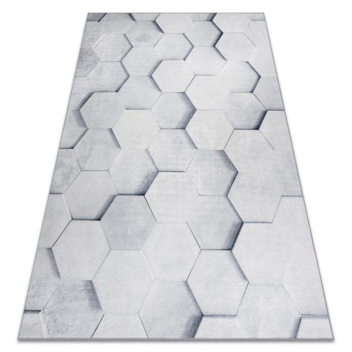 Kilimas 120×170 cm pilkos spalvos ARLEN HONEY