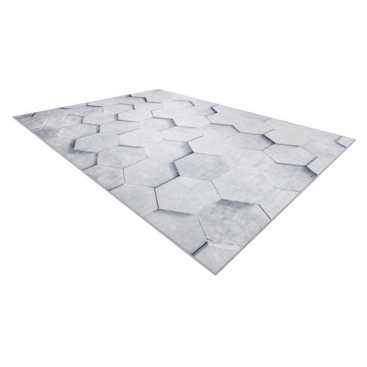 Kilimas 120×170 cm pilkos spalvos ARLEN HONEY