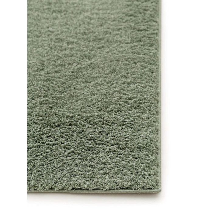 Kilimas 120×170 šviesiai žalias ilgo plauko Benuta