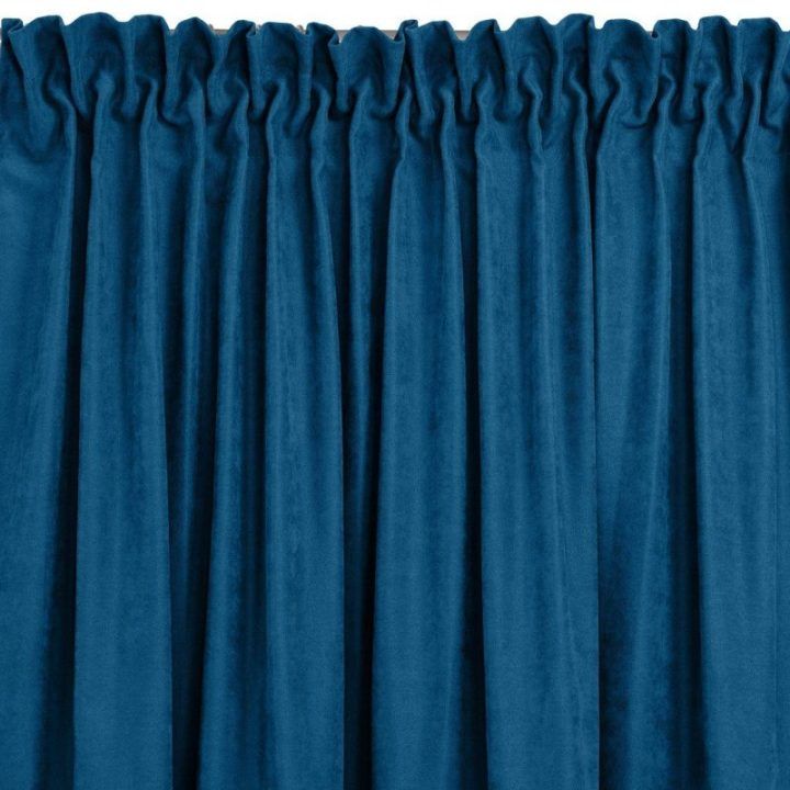 Užuolaidos chenille 560×270 indygo