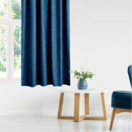 Užuolaidos iš chenilės 220×175 indigo FLEX