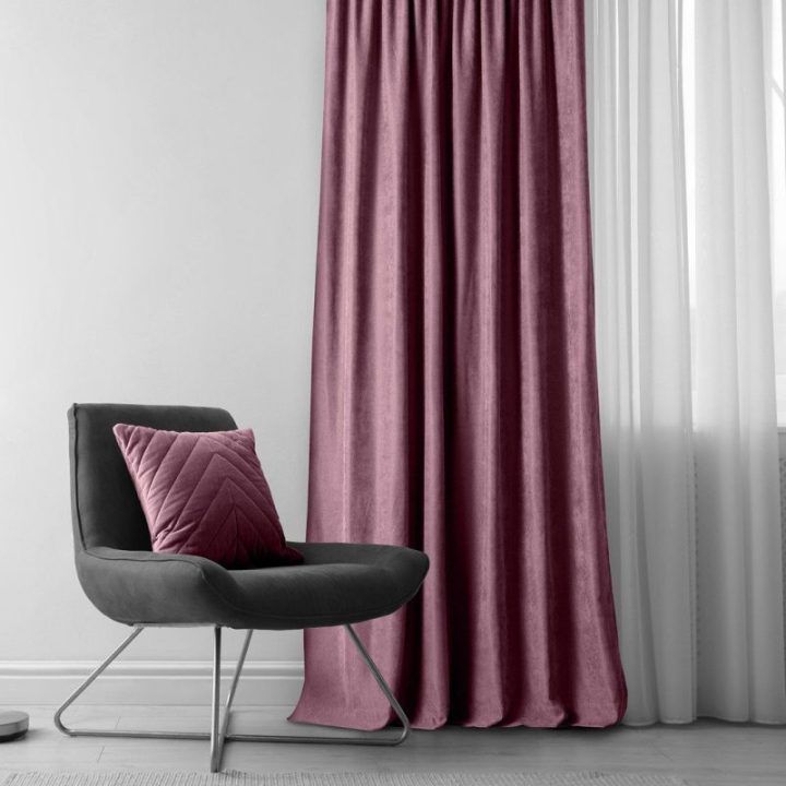 Užuolaidos 220×270 lila CHENILLE FLEX