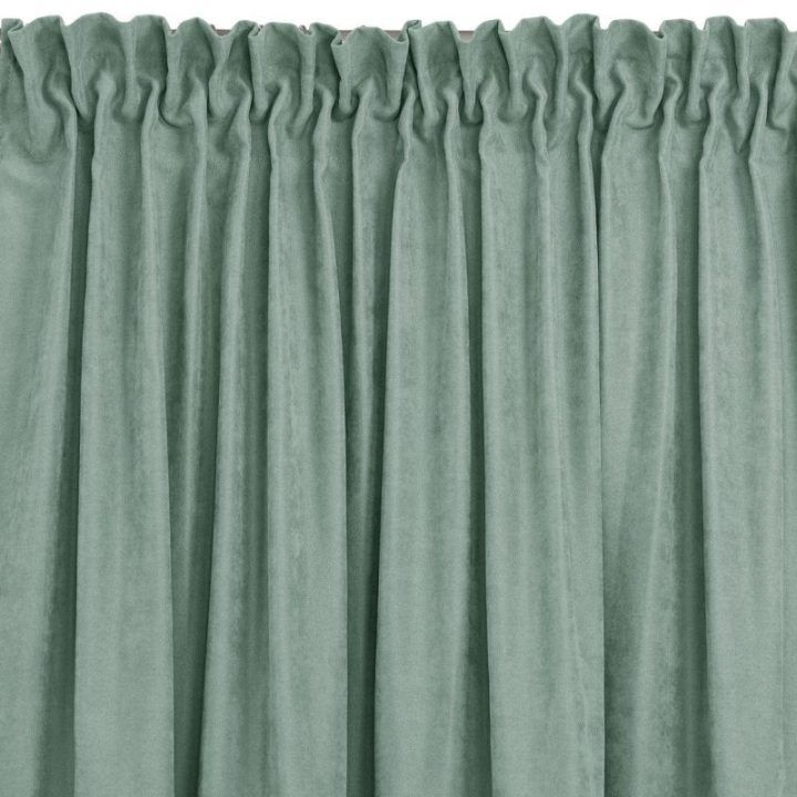 Užuolaidos chenille 220×270 mėtinės