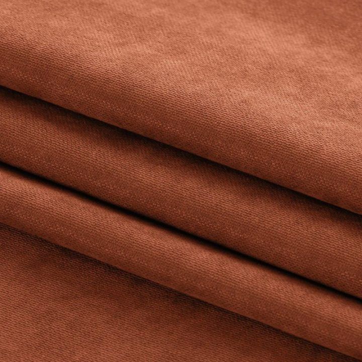 Užuolaidos iš chenille imbiero spalvos 220×175 cm