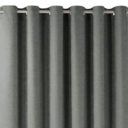 Užuolaidos iš šenilo, pilkos 560×225 CHENILLE EYELETS S