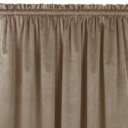 Užuolaidos iš aksomo 400×270 cm smėlio spalvos VELVET