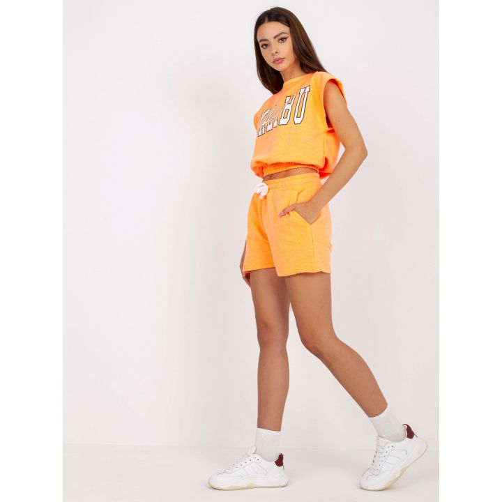 Fluo oranžinės spalvos rinkinys