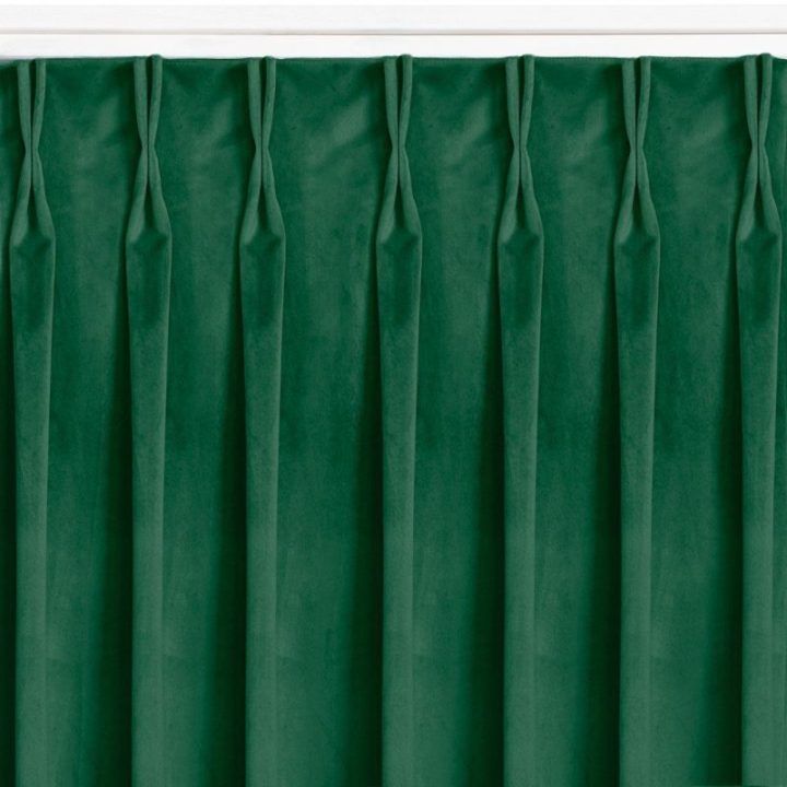 Užuolaidos 265 × 245 cm, tamsiai žalia