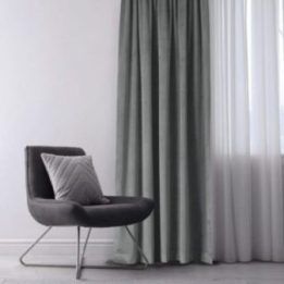 Užuolaidos 265 × 225 cm, tamsiai pilka
