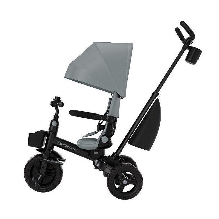 Triratukas Kinderkraft AVEO 2 Plus, pilkas
