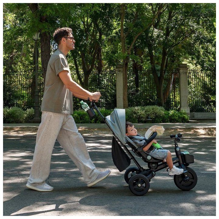 Vaikiškas triratukas Kinderkraft AVEO 2 Plus, rožinis