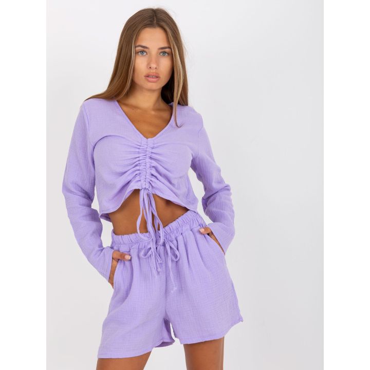 Palaidinė šviesiai violetinė