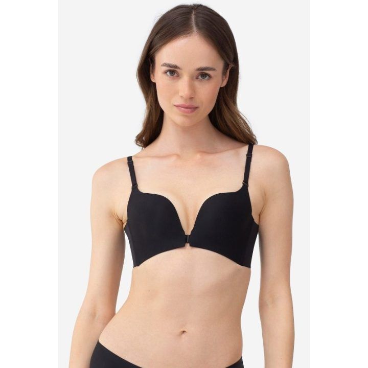 Liemenėlė moteriška push-up juoda