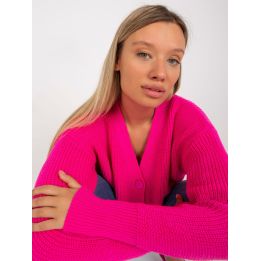 Fluo rožinis megztinis