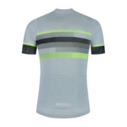 Palaidinė Race fit Hero II pilka–žalia Rogelli