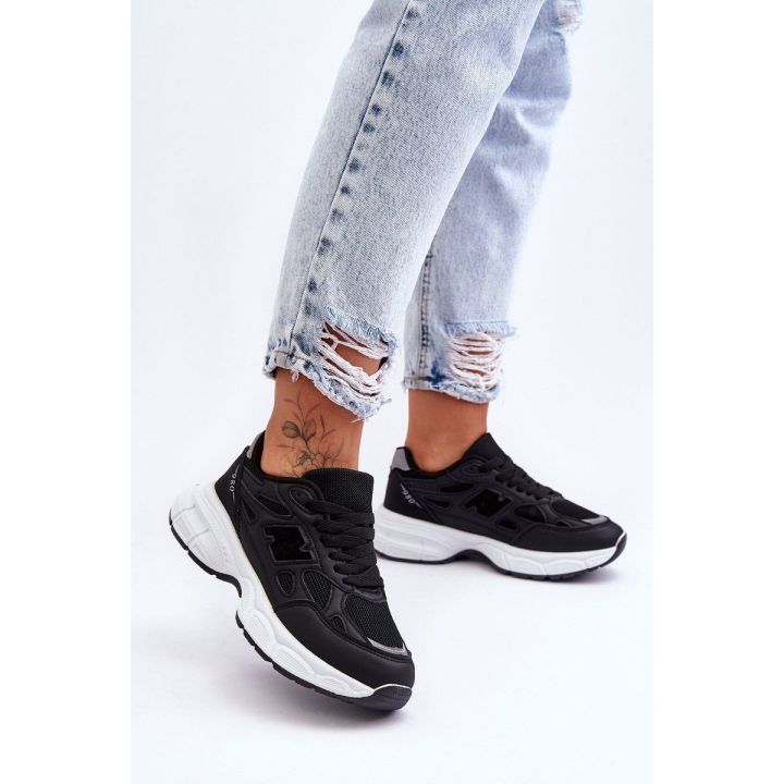 stilinga sportinė avalynė su tinkleliu Black Venice