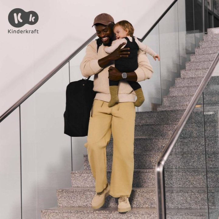 Vežimėlis kabininis, 8 kg tamsiai juodas KINDERKRAFT